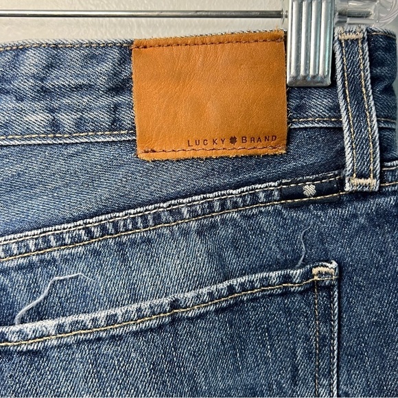 Lucky Brand Women's Sienna Slim Boyfriend Jeans Sz 26 Distressed Button Fly - Picture 11 of 15